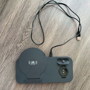KKM Wireless 3 in 1 Charger for iPhone, Apple Watch and AirPods